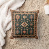 Green Kilim Lumbar Pillows:心地よいとAesthetti クッション (ブランケット)