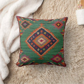 Green Kilim Pillowsカナダ:グローバルスタイルをもたらす クッション (ブランケット)