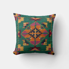 Green Kilim Pillows:自然のTouch モダン クッション