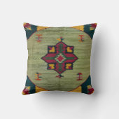 Green Kilim Pillows USA：本物の職人技 クッション (裏面)