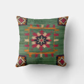 Green Kilim Pillows USA: A Cultural Accent for クッション (裏面)