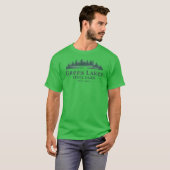 Green Lakes State Park New York Tシャツ (正面フル)