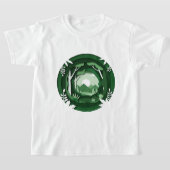 Green landscape tシャツ (レイダウン)