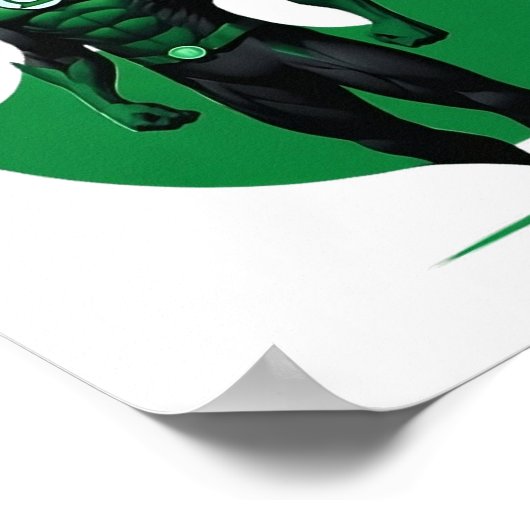 Green Lantern character image ポスター (角)