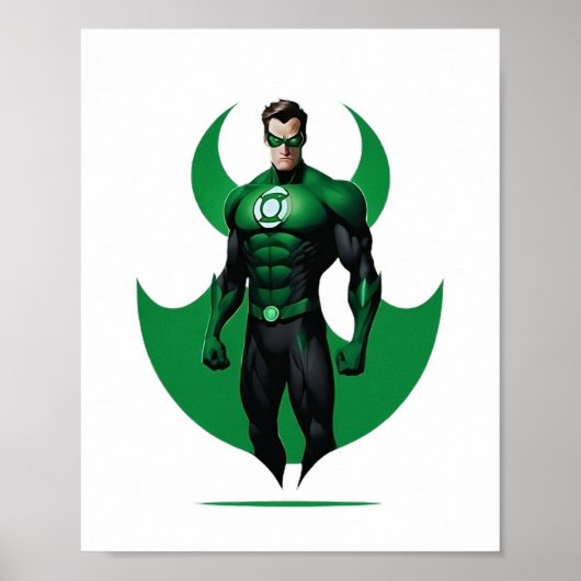Green Lantern character image ポスター (正面)