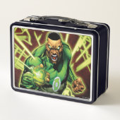 Green Lantern Corps #61 GLの漫画カバー戦争 メタルランチボックス (裏面)