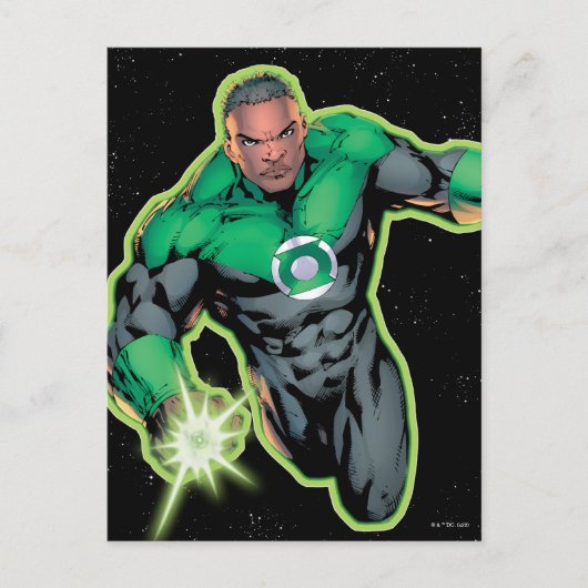 Green Lantern John Stewart ポストカード (正面)