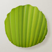Green leaf ラウンドクッション (裏面)