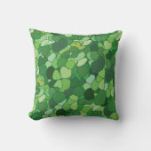 Green Leaf Botanical クッション (正面)