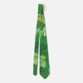 Green Leaf Botanical ネクタイ (裏面)