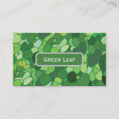 Green Leaf Botanical 名刺 (正面)