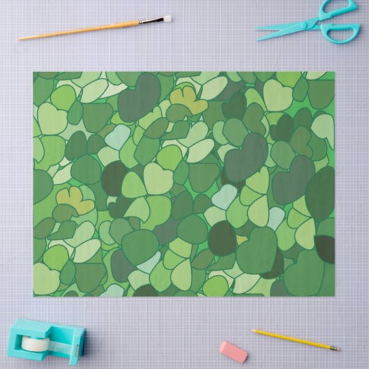 Green Leaf Botanical 薄葉紙 (クラフト)