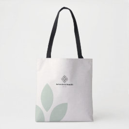 Green Leaf Counselor Behavioral Health Logo トートバッグ