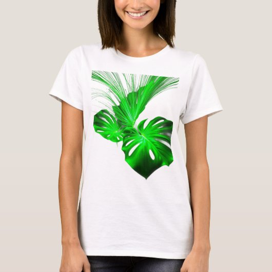green leaf tシャツ (正面)