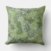 Green Leaf Trees With Blue Sky Peaking Through Art アウトドアクッション (正面)