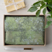 Green Leaf Trees With Blue Sky Peaking Through Art 薄葉紙 (ギフト)