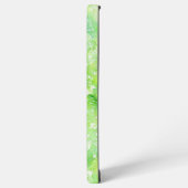 Green Leaf Watercolor Phone Case Samsung Galaxyケース (左側面)