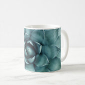 Green leafed plant コーヒーマグカップ (正面右)
