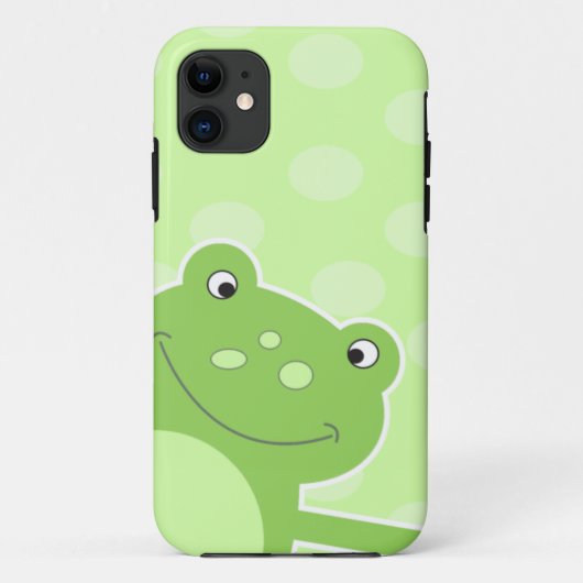 Green Leap Frog iPhone 5ケース Case-Mate iPhoneケース (裏面)