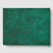 Green Leather For Memorial Service ゲストブック (裏面)