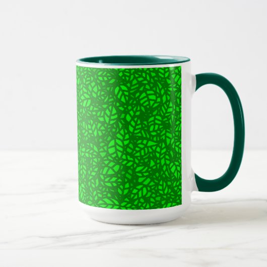 green leaves マグカップ (右)