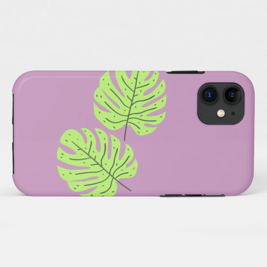 Green Leaves   Case-Mate iPhoneケース (裏面(横))