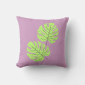 Green Leaves Cushion クッション (正面)