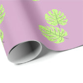 Green Leaves Wrapping Paper ラッピングペーパー (ロールコーナー)