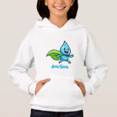 Green Lifestyle Water Drop Character (正面)