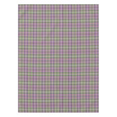 Green, lilac classic tartan.  テーブルクロス (正面)