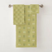 Green Line Pattern Towel バスタオルセット (インサイチュ)
