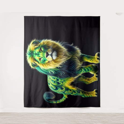 Green Lion タペストリー (正面)