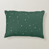 Green Magic Christmas Pillow アクセントクッション (裏面)