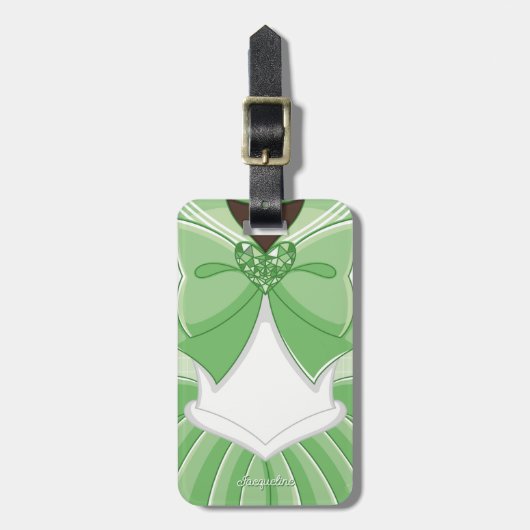 Green Magical Girl III ラゲッジタグ (正面縦)