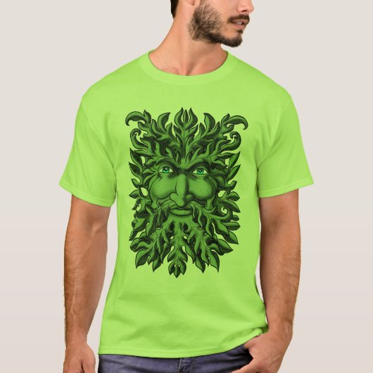 Green Man Tシャツ (正面)