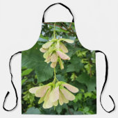 Green Maple Seed Nature Apron エプロン (正面)