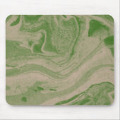Green marble, a little everyday luxury  マウスパッド (正面)