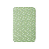 Green Memphis Pattern Bath Mat バスマット (正面縦)