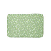 Green Memphis Pattern Bath Mat バスマット (正面)