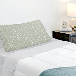 Green Memphis Pattern Pillowcase 枕カバー