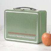 GREEN Metal Lunchbox bY #MMETROPOLIM メタルランチボックス (インサイチュ)
