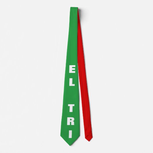 GREEN Mexico "El Tri"タイ ネクタイ (正面)