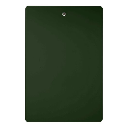 Green minimalist custom name  ミニクリップボード (裏面)