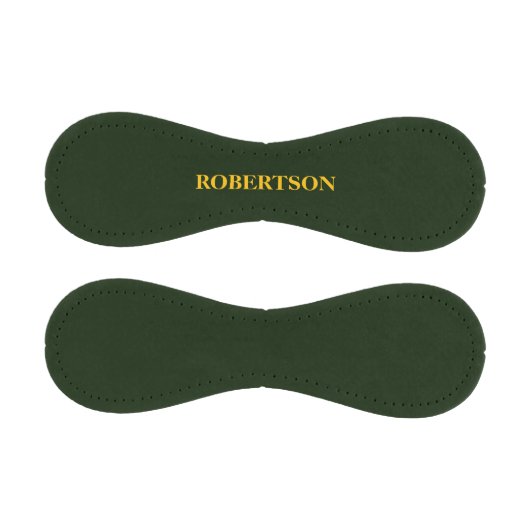 Green minimalist custom name  野球ボール (パネル)