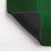 Green mousepad with a hidden message about AI. マウスパッド (コーナー)