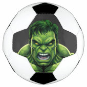 Green Muscular Creature Soccer Ball サッカーボール (正面)