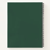 Green Nature Vibes Notebook Journal ノートブック (裏面)