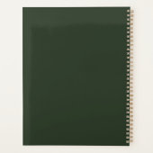 Green Notebook プランナー手帳 (裏面)
