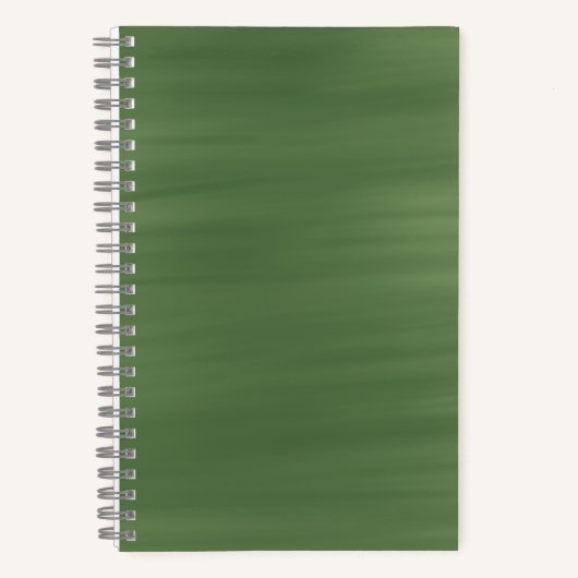 Green Notebook– Stylish Journa ノートブック (正面)
