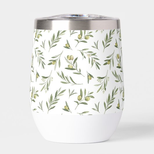 Green Olives Watercolor Thermal (正面)